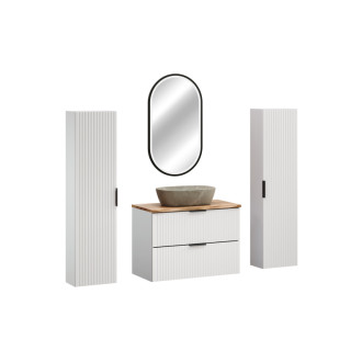 Comad SET-ADW B NAT WOTAN 80CM UN ANNA HC Kúpeľňová zostava 80 cm