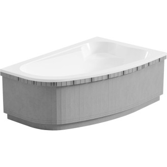 Polystyrénové svietidlo Mexen X-ST LED pre rohovú vaňu 240 cm, biele - 55022-01