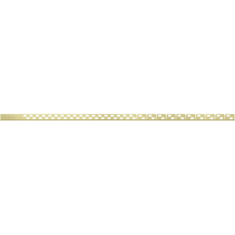 Spádová lišta Mexen Line-B 120 cm pravá, kartáčovaná zlatá - 185501120R