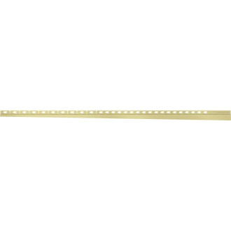 Spádová lišta Mexen Line-B 120 cm ľavá, kartáčovaná zlatá - 185502120L