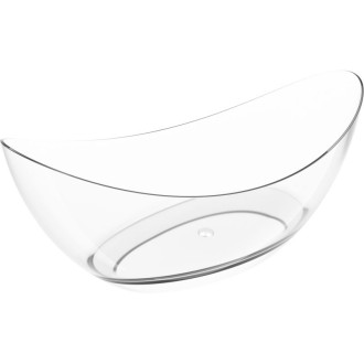 Voľne stojaca vaňa Mexen Vea clear 180 x 80 cm, chrómová zátka - 58091808008