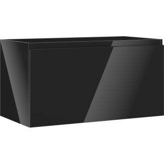 Mexen Orio kúpeľňová skrinka pod umývadlo 90 cm, 1 zásuvka, lesklá čierna - 91A10-09047-1-BF70