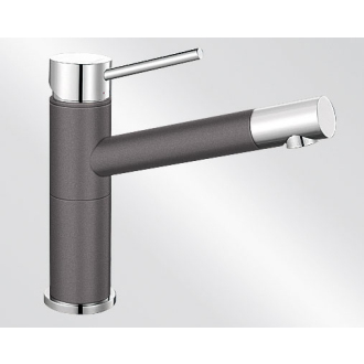 Blanco ALTA Compact 518810 Batéria šedá skala/chróm