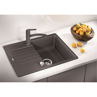 Blanco ZIA 45 S Compact 524718 drez s odkvapom, obojstranný tartufo drez vstavaný