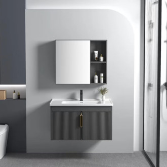 Rea Sada kúpeľňového nábytku s umývadlom Astor 60cm Grey REA-M0004