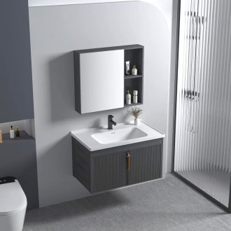 Rea Sada koupelnového nábytku s umyvadlem Astor 60cm Grey REA-M0004
