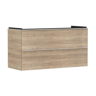 Skrinka pod umývadlo bez umývadla Hansgrohe Xelu Q 118x62,5x47,5 cm prírodný dub 54037700
