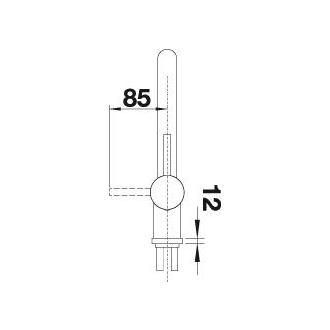 Blanco LINUS - F 514277 Batéria chróm