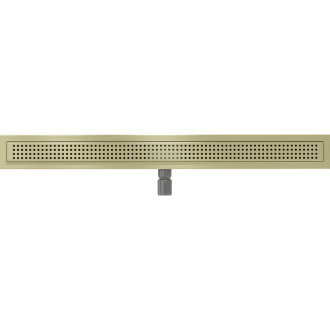 Mexen Flat M08 lineárny žľab 80 cm, kartáčované zlato - 1A25080-15