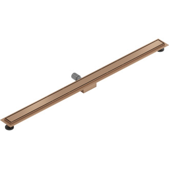 Mexen Flat M13 lineárny žľab 2v1 160 cm, kartáčovaná meď - 1C10160