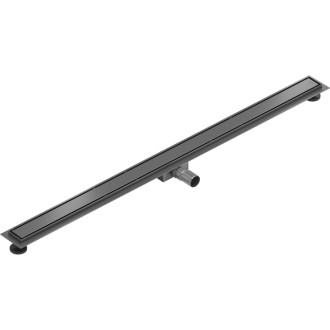 Mexen Flat M13 lineárny žľab 2v1 160 cm, kartáčovaná pištoľovo sivá - 1E10160