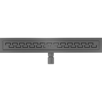 Lineárny odtok Mexen Flat M15 70 cm, kartáčovaný, sivý - 1E24070-15