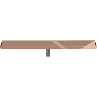 Mexen Flat Wall lineárny stenový odtok 2v1 90 cm, ružové zlato - 1630090
