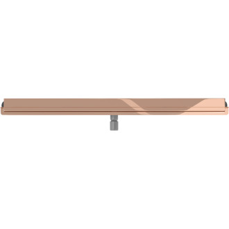Mexen Flat Wall lineárny stenový odtok 2v1 120 cm, ružové zlato - 1630120