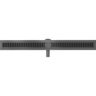 Mexen Flat 360° otočný lineárny odtok M33 100 cm, kartáčovaná farba pištole gray - 1E33100-40
