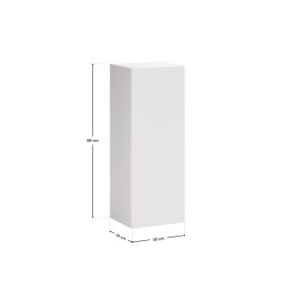 Comad ASTER WHITE 80-30-1D Polostĺpik 1 dvere