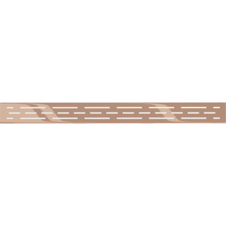 Kryt Mexen Flat M01 pre lineárny žľab 50 cm, ružové zlato - 1620050