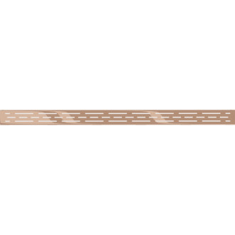 Kryt Mexen Flat M01 pre lineárny žľab 80 cm, ružové zlato - 1620080