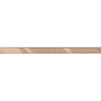 Krytka Mexen Flat M18 pre lineárny žľab 100 cm, ružové zlato - 1623100