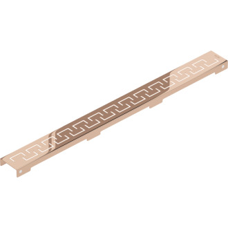 Krytka Mexen Flat M15 pre lineárny žľab 70 cm, ružové zlato - 1624070