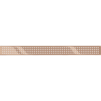 Kryt Mexen Flat M08 pre lineárny žľab 70 cm, ružové zlato - 1625070