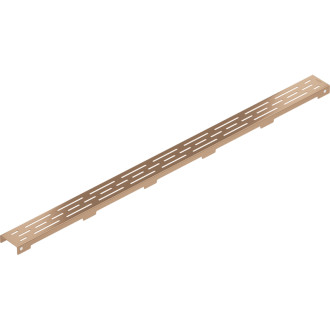 Kryt Mexen Flat M01 pre lineárny žľab 100 cm, kartáčovaná meď - 1C20100