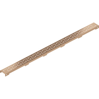 Krytka Mexen Flat M15 pre lineárny žľab 80 cm, kartáčovaná meď - 1C24080