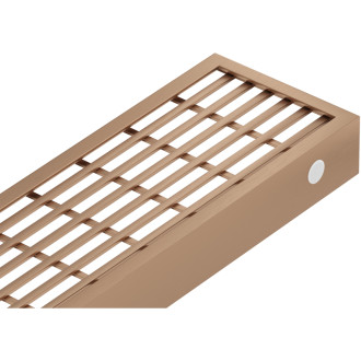 Kryt Mexen Flat M33 pre lineárny žľab 60 cm, kartáčovaná meď - 1C33060