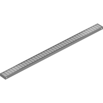 Kryt Mexen Flat M33 pre lineárny žľab 80 cm, kartáčovaný, pištoľovo sivý - 1E33080