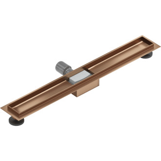 Teleso lineárneho odtoku Mexen Flat 70 cm, kartáčovaná meď - 1C15070