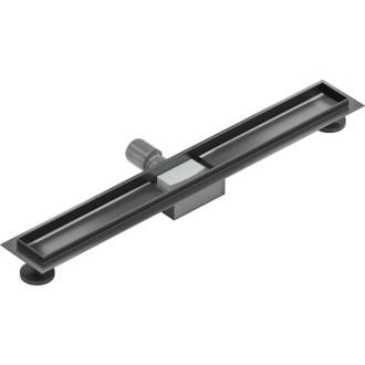 Teleso lineárneho odtoku Mexen Flat 70 cm, kartáčovaná farba pištole gray - 1E15070