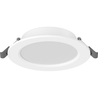 Zapustené LED stropné svietidlo Mexen LDRR, priemer 12 cm, 6 W, studená teplota - 6500 K, 600 lm, biela - L210-012-0665-20