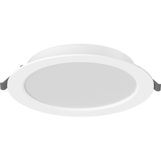 Zapustené LED stropné svietidlo Mexen LDRR, priemer 17 cm, 12 W, neutrálne - 4000K, 1320 lm, biele - L210-017-1240-20