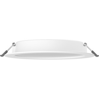Zapustené LED stropné svietidlo Mexen LDRR, priemer 17 cm, 12 W, neutrálne - 4000K, 1320 lm, biele - L210-017-1240-20