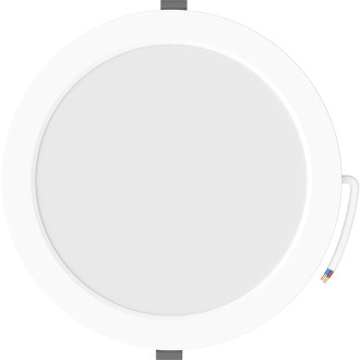 Zapustené LED stropné svietidlo Mexen LDRR, priemer 22 cm, 18 W, neutrálne - 4000K, 1980 lm, biele - L210-022-1840-20