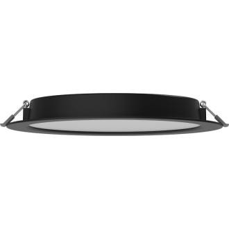 Zapustené LED stropné svietidlo Mexen LDRR, 22 cm, 18 W, neutrálne - 4000 K, 1440 lm, čierne - L210-022-1840-70