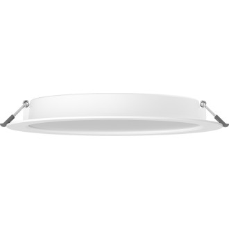 Zapustené LED stropné svietidlo Mexen LDRR, priemer 22 cm, 18 W, studená teplota - 6500 K, 1980 lm, biela - L210-022-1865-20