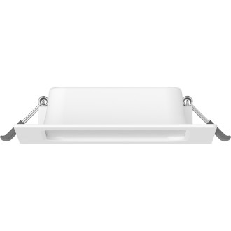 Zapustené LED stropné svietidlo Mexen LDRR 12 x 12 cm, 6W, neutrálne - 4000K, 600 lm, biele - L211-012-0640-20
