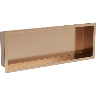 Zapustená polica Mexen X-Wall-R s prírubou 60 x 20 cm, kartáčovaná meď - 19C0602010