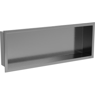 Zapustená polica Mexen X-Wall-R s prírubou 60 x 20 cm, kartáčovaná pištoľovo sivá - 19E0602010