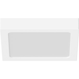 Stropné LED svietidlo Mexen LDSS, prisadené, 22 x 22 cm, 18 W, neutrálna biela - 4000 K, 1980 lm, biela - L213-022-1840-20