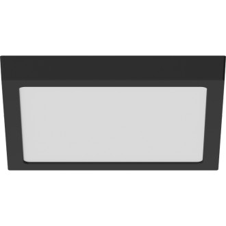 Stropné LED svietidlo Mexen LDSS, prisadené, 30 x 30 cm, 24 W, neutrálne - 4000 K, 1920 lm, čierne - L213-030-2440-70