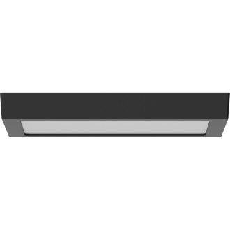 Stropné LED svietidlo Mexen LDSS, prisadené, 30 x 30 cm, 24 W, studená teplota - 6500 K, 1920 lm, čierne - L213-030-2465-70