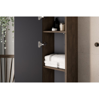 Comad SET-TEV B VILLA 80CM HC Kúpeľňová zostava 80 cm s doskou a vysokou skrinkou
