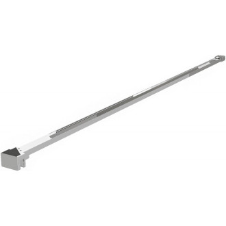 Rovný držiak Mexen pre sprchovú stenu 10 mm, chróm - 830-10-01