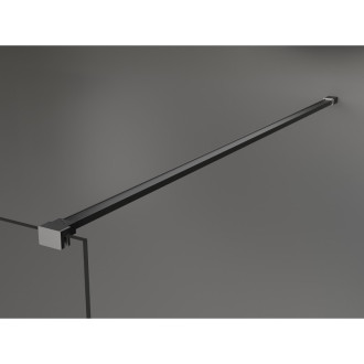 Rovný držiak Mexen pre sprchovú stenu 10 mm, strieborná - 830-10-95