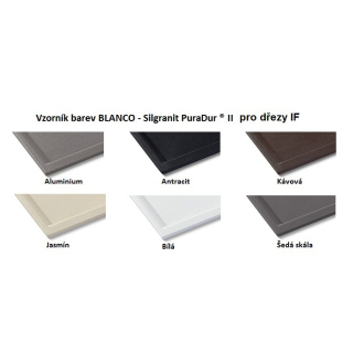 Blanco DALAGO 45-F 517166 jednodrez bez odkvapu antracit drez do roviny
