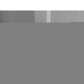 Mexen Exo-3S trojstenný výklopný sprchovací kút 95 x 85 cm, priehľadný, chróm - 8181-095-085-01-00-3S