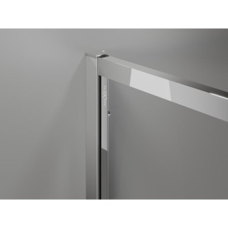 Posuvný sprchovací kút Mexen Exo 80 x 70 cm, priehľadný, chróm - 8153-080-070-01-00