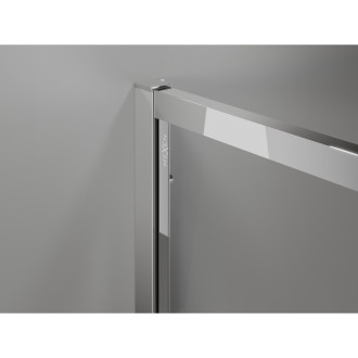 Mexen Exo-3S sprchovací kút s tromi stenami, posuvný, 80 x 90 cm, priehľadný, chróm - 8153-080-090-01-00-3S